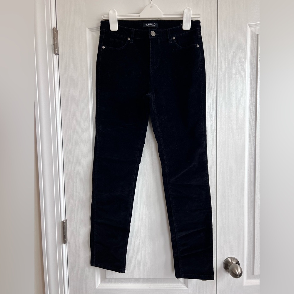 Buffalo David Bitton Black Corduroy “Supreme” Pants